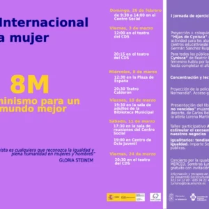 8M feminismo por un mundo mejor