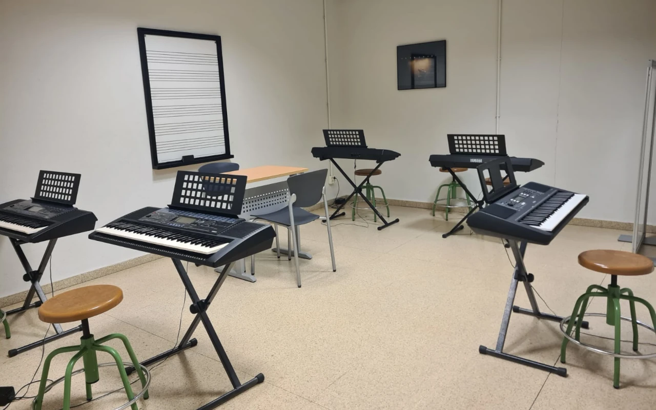 Aulas EMM: Aula de Teclados