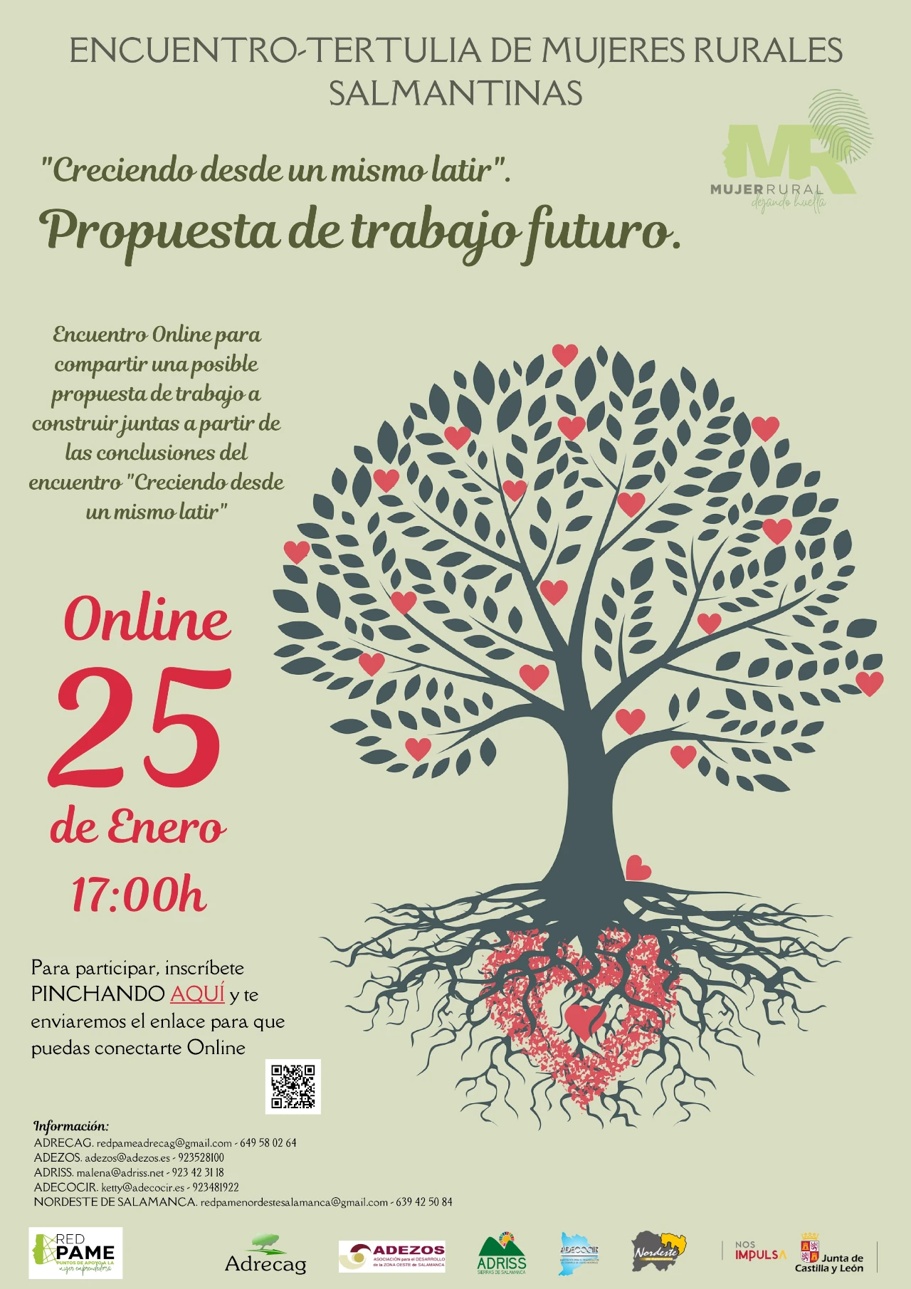 Cartel Encuentro Online