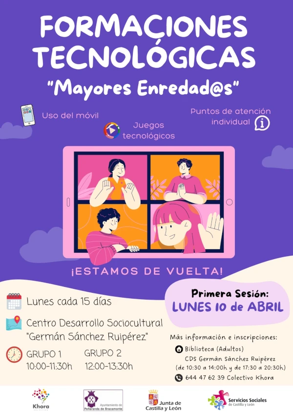 Formaciones Tecnológicas "Mayores Enredad@s"