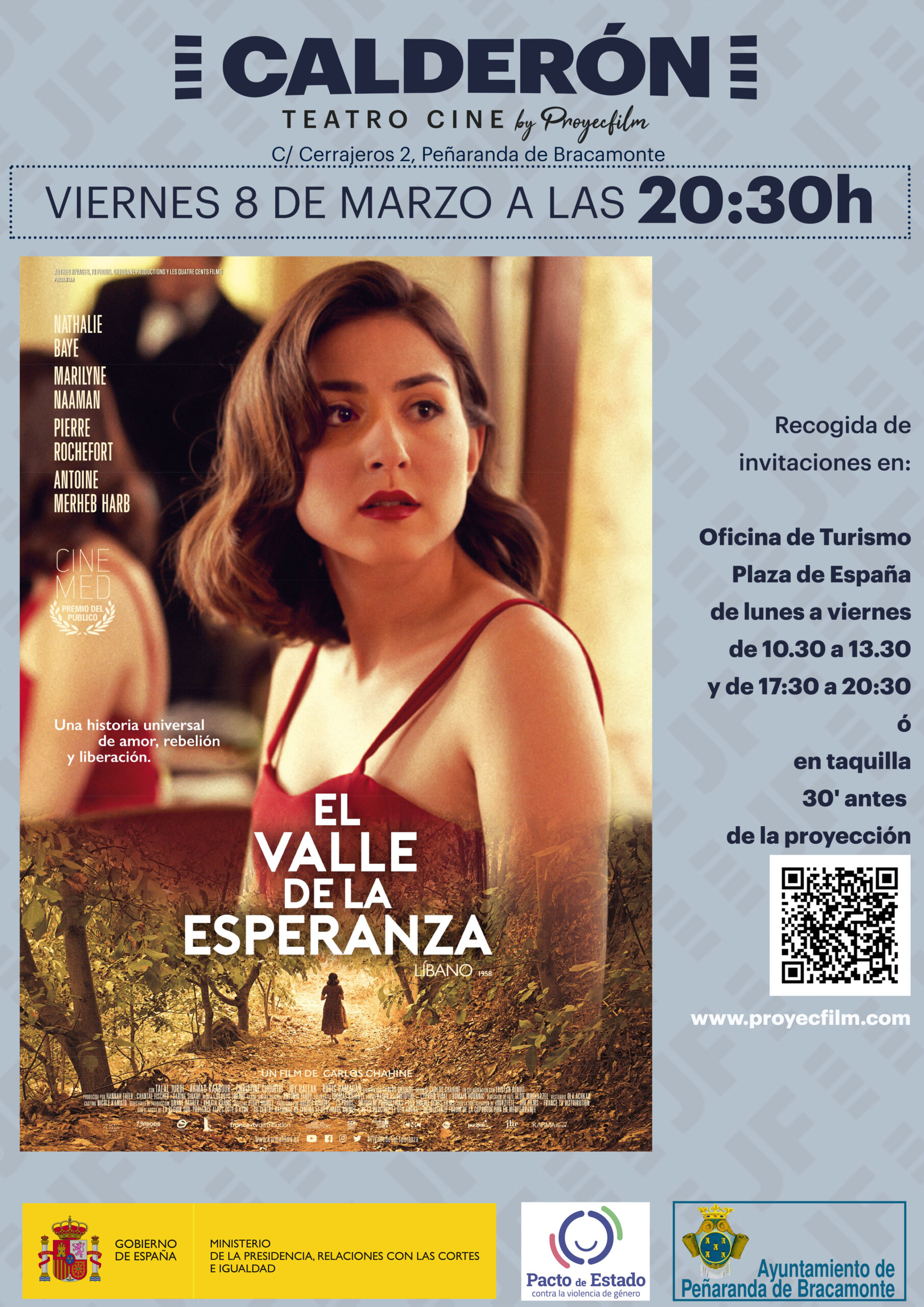 Cine programación 8M